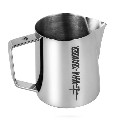 Stainless Steel Espresso Steaming Foaming Pitcher 600 ml Glossy