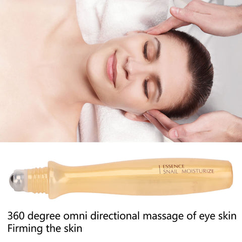 Eye Cream Roller, 15ml Under Eye Cream Eye Roller Massaging Reduce Puffiness Nourishing Eye Cream Roller Eye Serum and Under Eye Roller Cream for Dark Circles Puffiness Relieving Fatigue