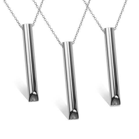 Fantasyon 3PCS Breathing Necklace Stop Vaping, Breathlace Quit Vaping Necklace, Stress Relief Necklaces, Anapana Breathing Necklace? Breathlace Vape Necklace for Women Men
