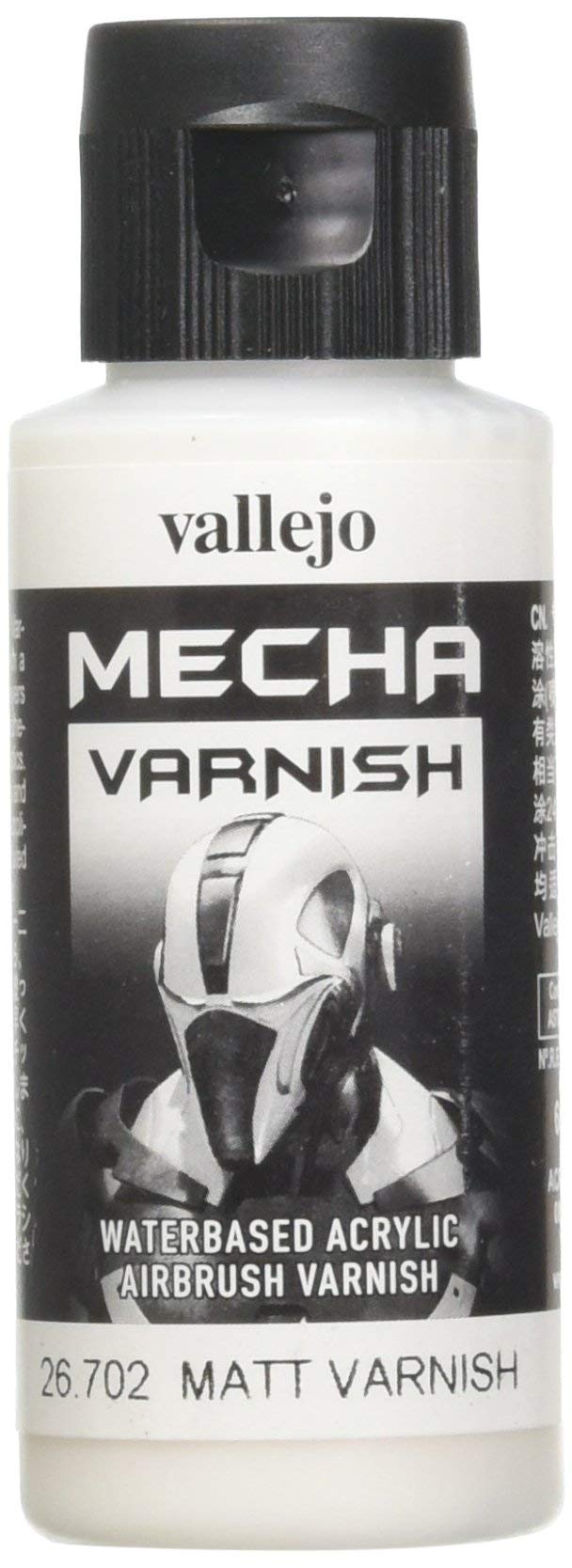 Vallejo Mecha Matt Varnish 60ml Painting Accessories, 2.02 Fl Oz (Pack of 1) (VJ26702)