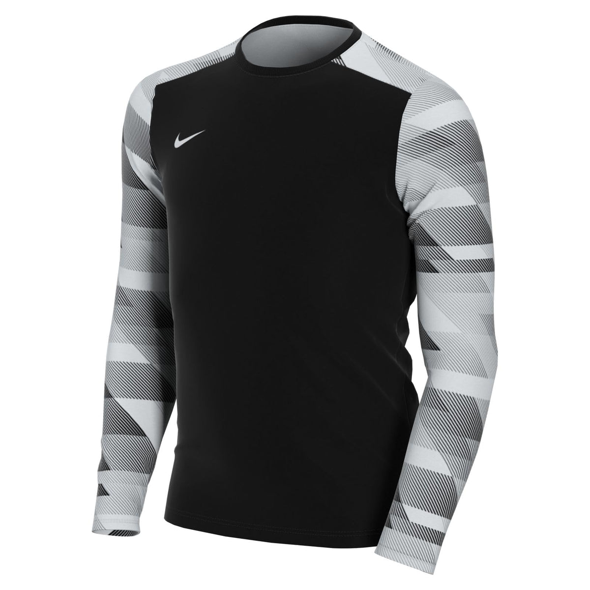 NIKE CJ6072-010 Dri-FIT Park IV Goalkeeper Sweatshirt Unisex Black/White/White Size XS