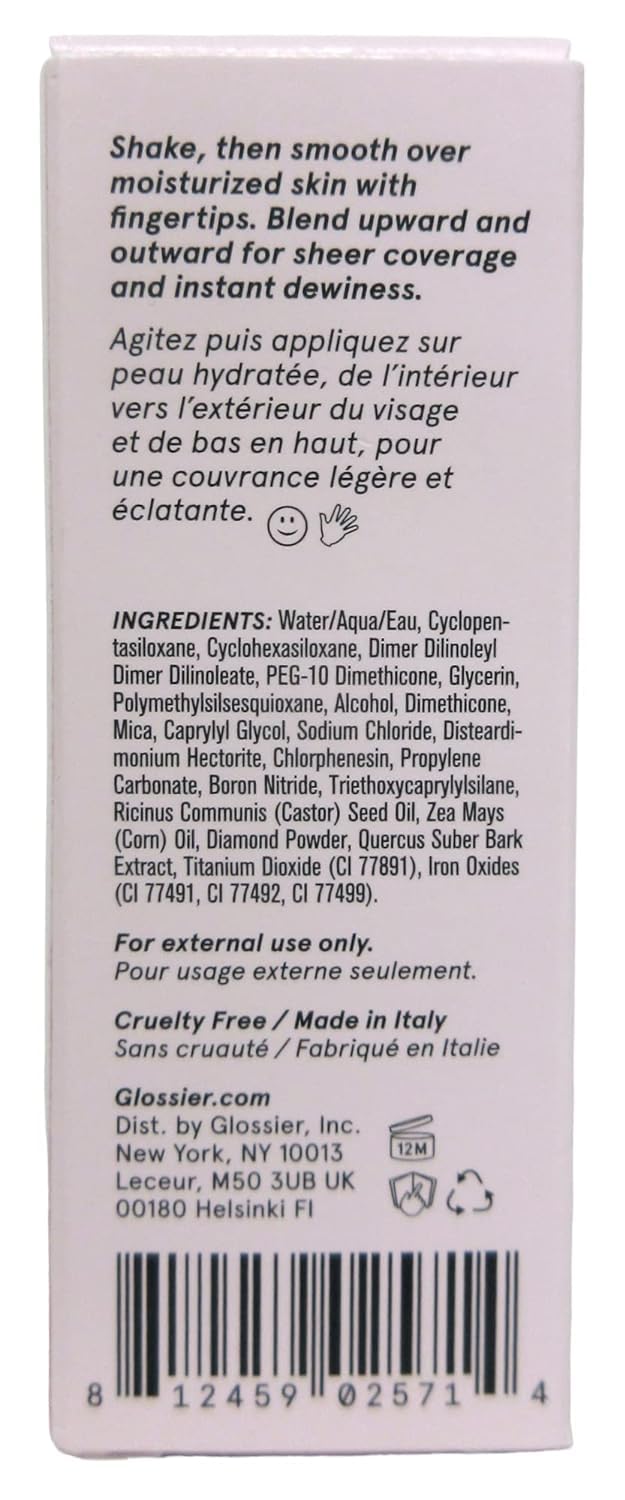 Glossier - Perfecting Skin Tint G10-1 fl oz / 30 ml