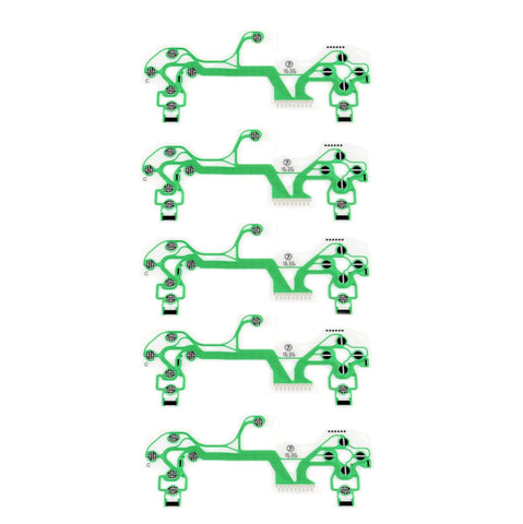 DAGIJIRD Game Controller Flexible Circuit Film Cable Ribbon Conductive Keyboard Flex PCB JDM-040 Replacement for PS4 Pro