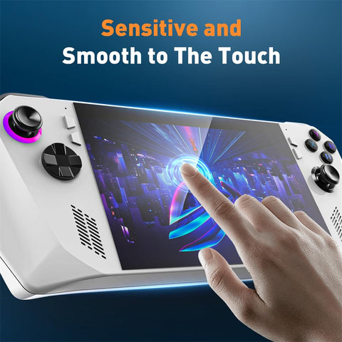 HD Tempered Film for ROG Ally Anti-Explosion Anti-Blue Light Full Screen Protective Film for ROG Ally Game Console Film