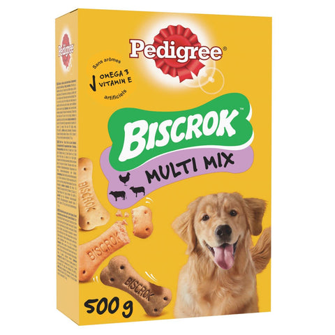Pedigree Biscrok Multi Small 500g x 12