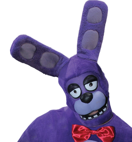 Rubie's mens Freddy's 3/4 Men s Five Nights at Freddy Bonnie 3 4 Mask As Shown One Size, As Shown, One Size US