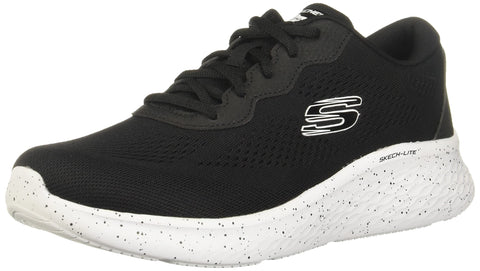 Skechers Women's Skech-lite Pro Sneaker, Black/White=BKW, 8
