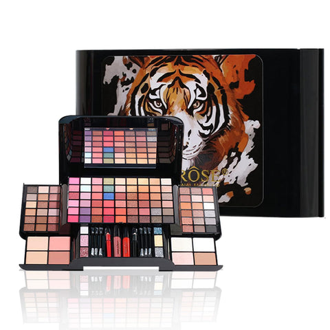 FantasyDay Makeup Sets, Multifunction Makeup Palettes with Mirror, 90 Color Eyeshadows/Compact Powder/Sequins/Bronzing Powder/Highlighter/Lip Color, Makeup kit for Women Full Kit - #A