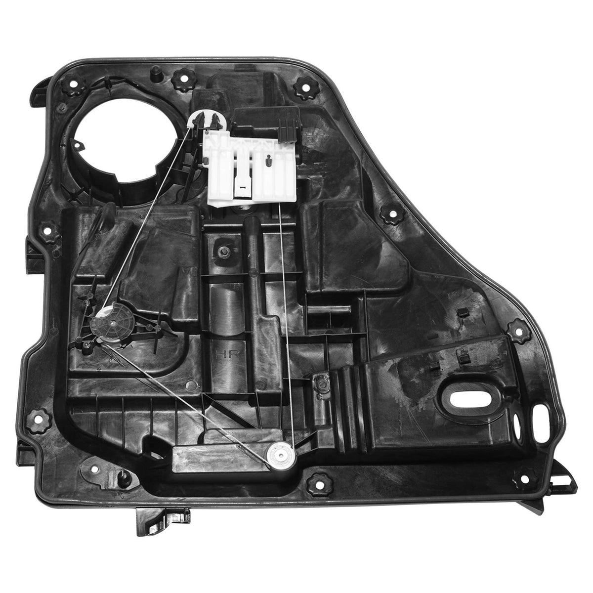 A-Premium Power Window Regulator and Motor Assembly with Panel Compatible with Dodge Nitro 2007-2011 Rear Right Passenger Side