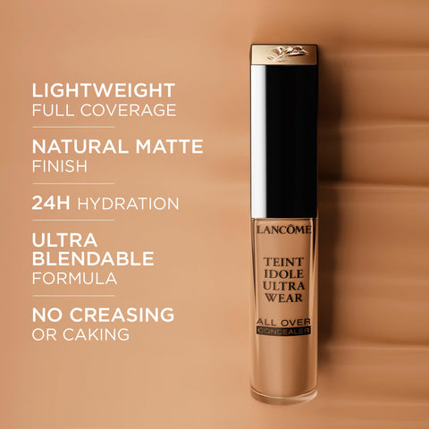 LancÃƒÆ’Ã†â€™Ãƒâ€ Ã¢â‚¬â„¢ÃƒÆ’Ã¢â‚¬Å¡Ãƒâ€šÃ‚Â´me Teint Idole Ultra Wear All Over Full Coverage Concealer - Natural Matte Finish & Lightweight Under Eye Concealer - Up To 24H Wear - 215 Buff Neutral