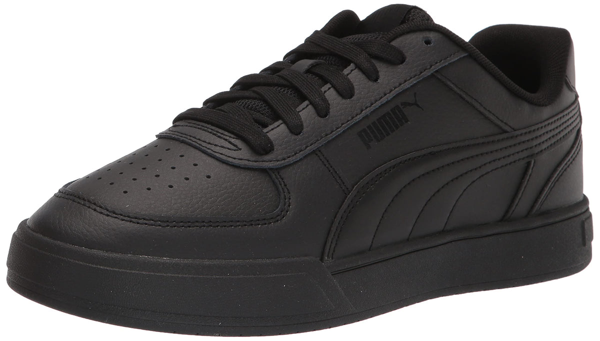 PUMA mens Caven Sneaker, Puma Black-puma Black-puma Black, 6.5 US