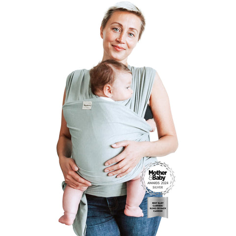 Baby Sling Wrap Newborn to Toddler Carrier, Stretchy Baby Wraps - Baby Sling Safety Tested, Hands-Free Baby Wrap Carrier, Newborn Sling - Baby Carrier (Sage)