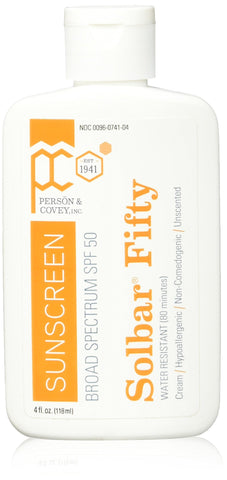 SOLBAR Cream SPF50 4 Oz