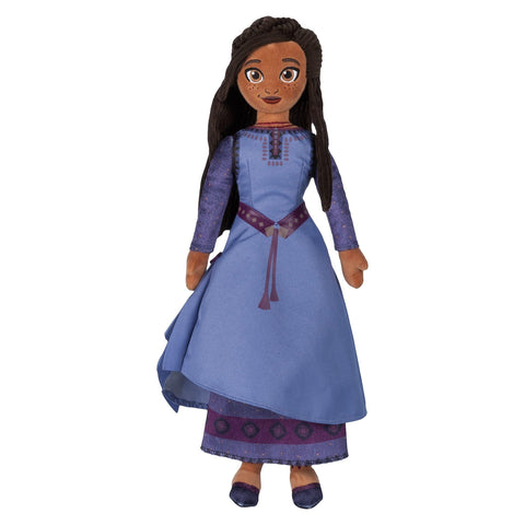 Disney Store Official Asha Soft Doll for Kids, Wish, 45cm/17”, Plush Character Figure Toy, Suitable for Ages 0+