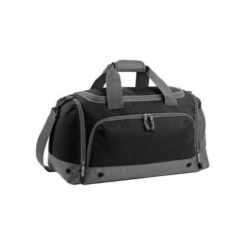 BagBase BG544BLAC Athleisure Holdall - Black, Medium