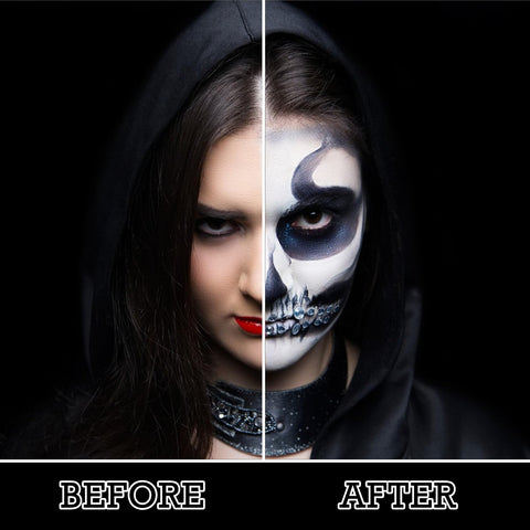 Sports Eye Black Stick,Eye Black Baseball/Softball/Football Accessories,Black Lipstick Cream-Blendable Stick Eye Black Face Body Paint for Sports,Eyeblack Clown SFX Halloween Cosplay Costume Makeup