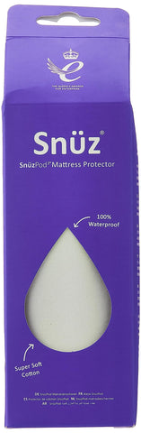 SnÃ¼zPod3 Waterproof Mattress Protector 44 x 80cm - 100% Waterproof with Moisture-Wicking Cotton Surface