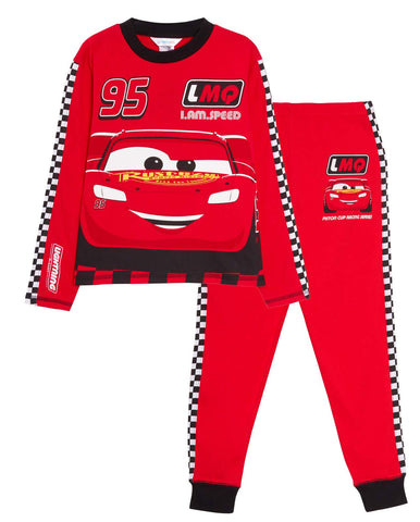 Disney Cars Pyjamas Kids Lightning McQueen Red 2-3 Years