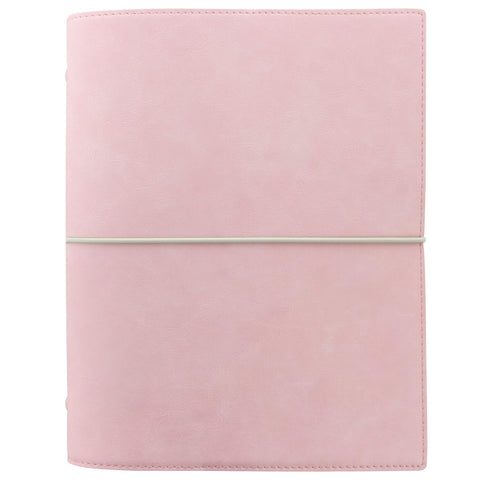 Filofax A5 Domino Soft Organiser - Pale pink