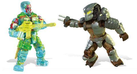 Mega Construx Heroes Dutch Vs. Predator, Multi