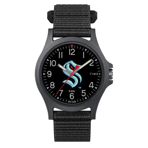 Timex Men's NHL Pride 40mm Watch - Seattle Kraken with Black FastWrap Strap