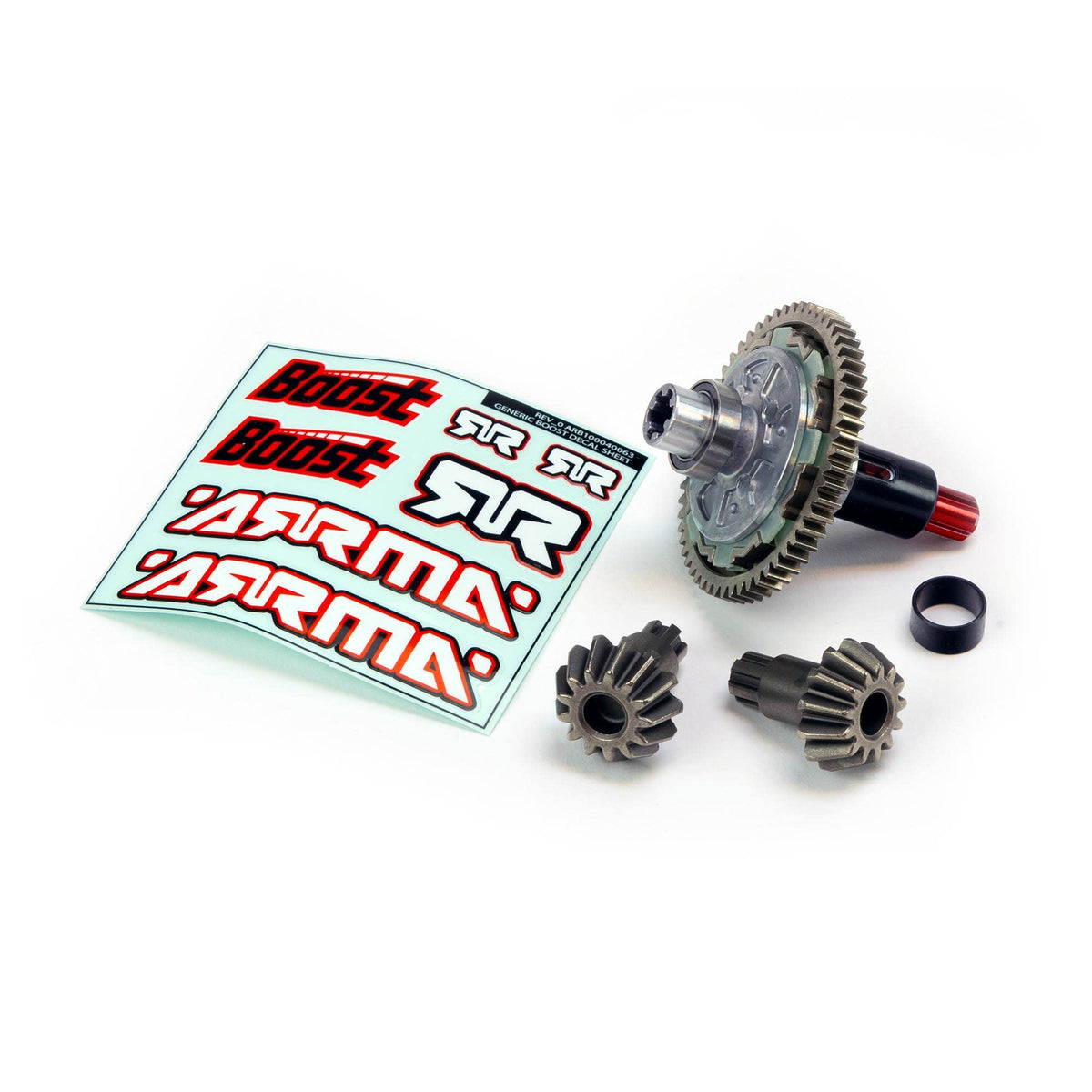 ARRMA Metal Slipper & Metal Input Gears Boost Box, ARA210006