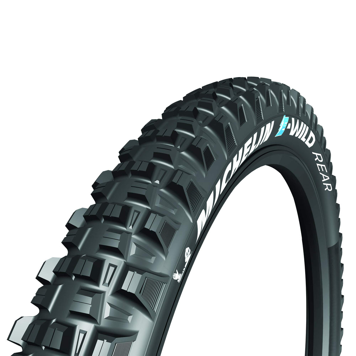 Michelin Unisex's TYRE E-Wild, Black, 27.5x2.8