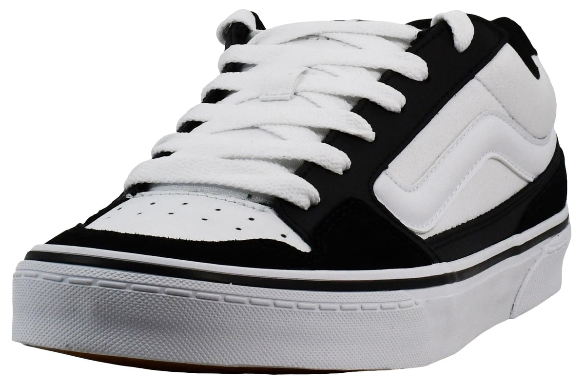 Vans Men's Caldrone Sneaker, Multi Sport Black/White, 9 M US