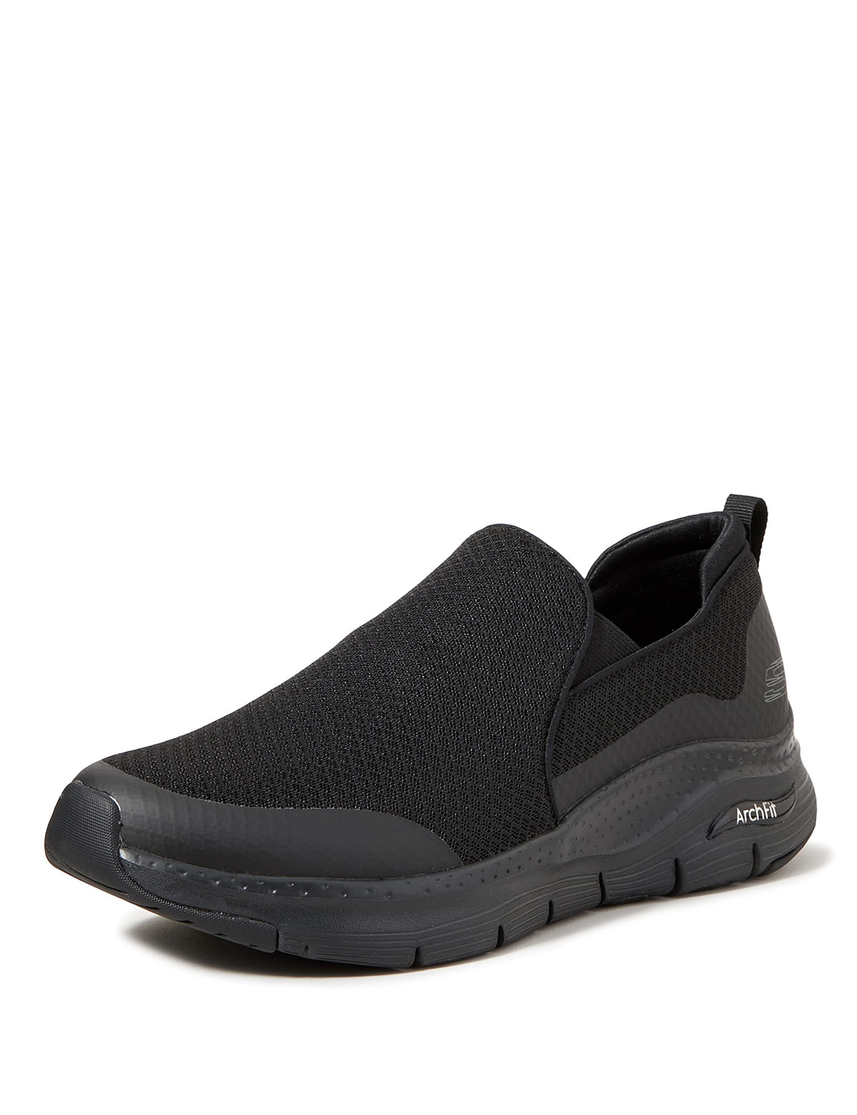 Skechers Men's Arch FIT Oxford, Black/Black, 10 M US