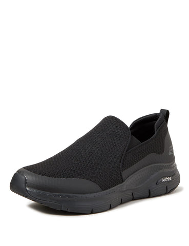 Skechers Men's Arch FIT Oxford, Black/Black, 10 M US