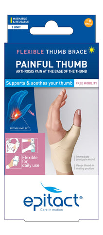 Epitact - Flexible Day Thumb Brace For Painful Thumbs - Left Hand - Size M