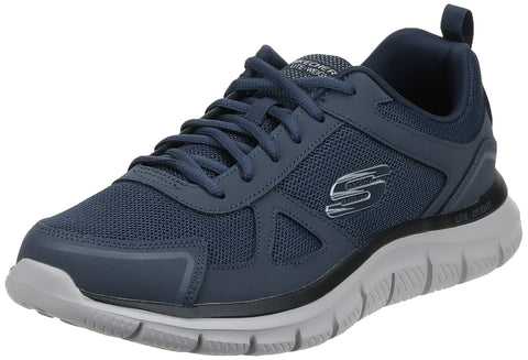 Skechers Men's Track Scloric Oxford, Blau Navy 52631 Nvy, 11 UK