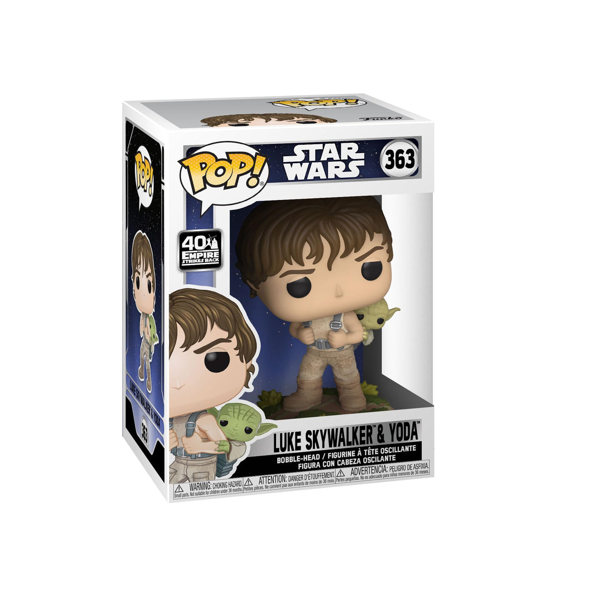 Funko Pop! Star Wars: Star Wars - Training Luke with Yoda