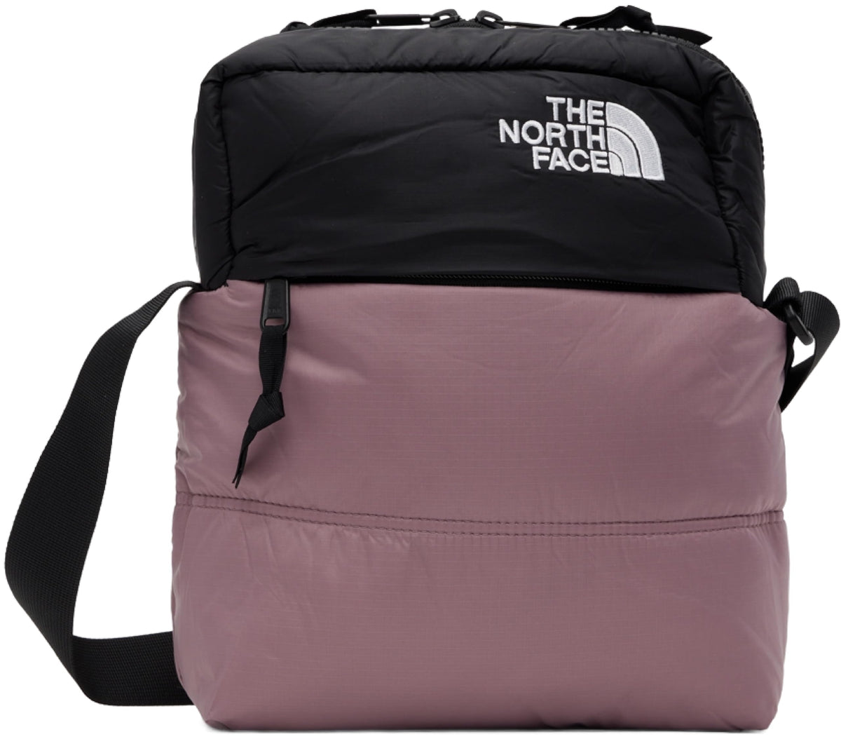 THE NORTH FACE Nuptse Crossbody Bag (Fawn Grey/Tnf Black)