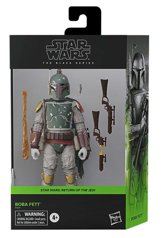 STAR WARS The Black Series Boba Fett 6-Inch-Scale Return of The Jedi Collectible Deluxe Action Figure for Kids Ages 4 and Up