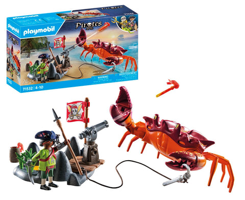 Playmobil Pirates: Battle Against The Giant Crab