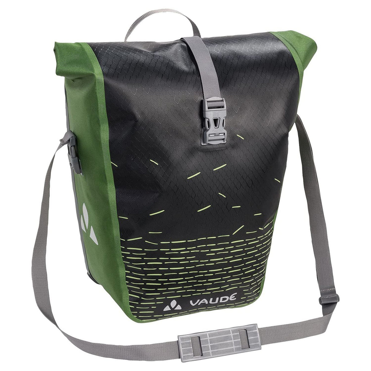 VAUDE Sport Aqua Back Print Single Black/Green 24 Litres