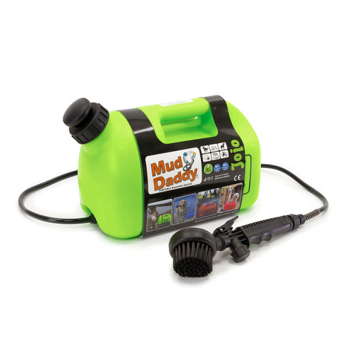 Mud Daddy - Portable Pet Washer, Multipurpose Washing Device, Muddy Walks, Pet Cleaning, Grooming Perfect for Dogs, Horses, Bikes, Shoes, Camping and More - 5 Litre - Green