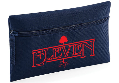 HippoWarehouse Eleven Printed Pencil Case Desk Organiser College School University 21x14cm 0.5 litres