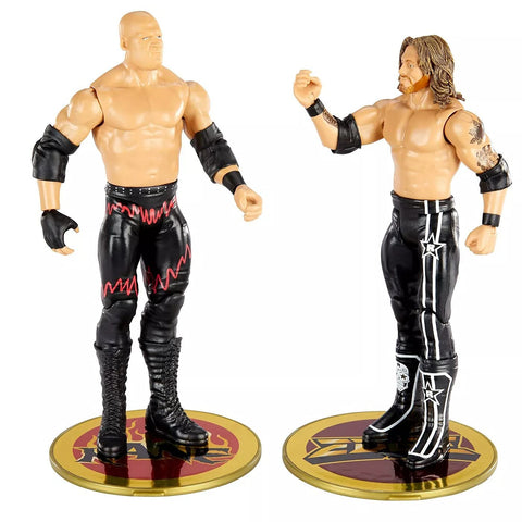 WWE Kane vs Edge Championship Showdown 2-Pack 6-in / 15.24-cm Action Figures Monsters of the Ring Battle Pack for Ages 6 Years Old & Up