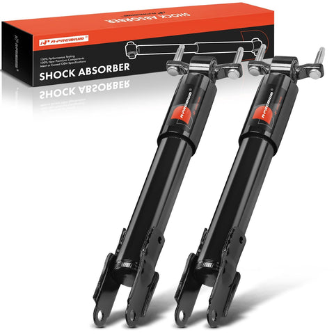 A-Premium Front Pair (2) Shock Absorber Compatible with Chevrolet Silverado 2500 HD 2011-2022, Silverado 3500 HD 2011-2020 & GMC Sierra 2500 HD 2011-2019, Sierra 3500 HD 2011-2020