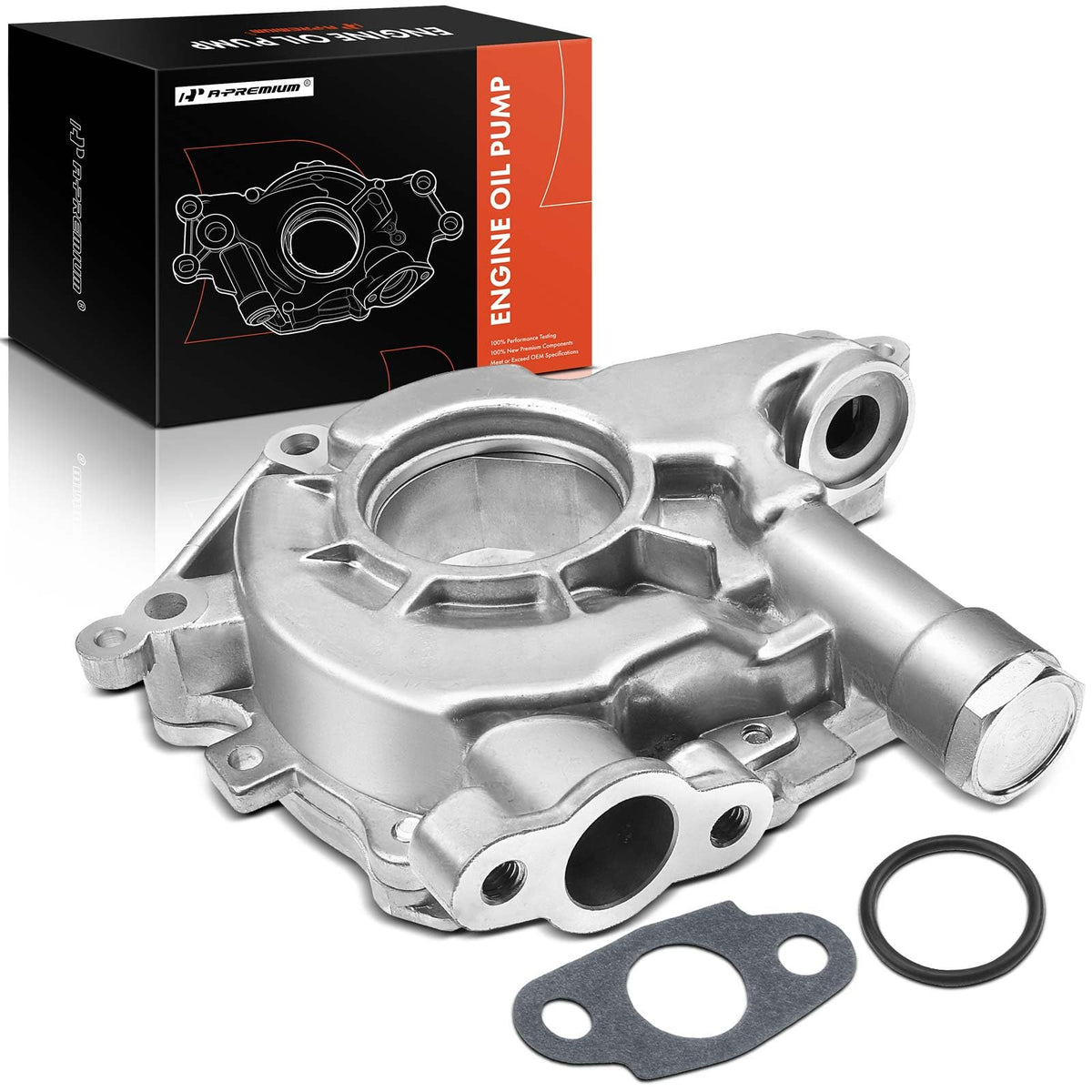 A-Premium Engine Oil Pump Compatible with Nissan Altima, Murano, Pathfinder, Maxima, Quest, 350Z & Infiniti QX60, G35, M35, JX35, FX35, I35, QX4, V6 3.5L DOHC Engine