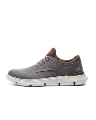 Skechers USA Men's Men's Garza-Romano Boat Shoe, Taupe, 10.5