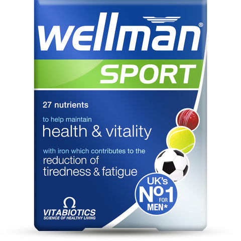 Vitabiotics Wellman Sport, 30 Tablets