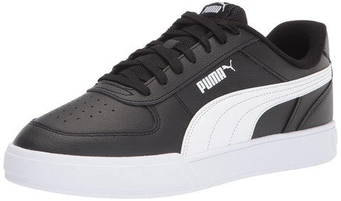 PUMA Men's Caven Sneaker, Black White White, 9