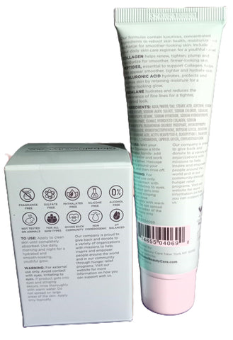 Generic SET : 1. SMOOTH & LIFT COLLAGEN SKIN CREAM, With peptides, hyaluronic acid and squalane 1.7 FL OZ 1. SMOOTH & LIFT COLLAGEN FACIAL CLEANSER With peptides, hyaluronic acid and squalane 2 FL OZ