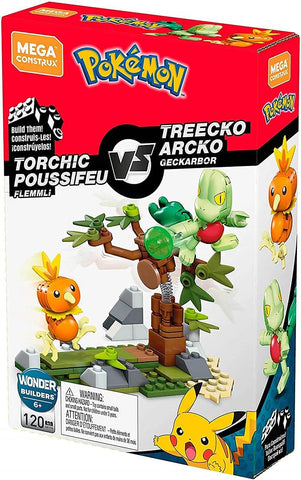 Mega Construx Pokemon Torchic Vs. Treecko