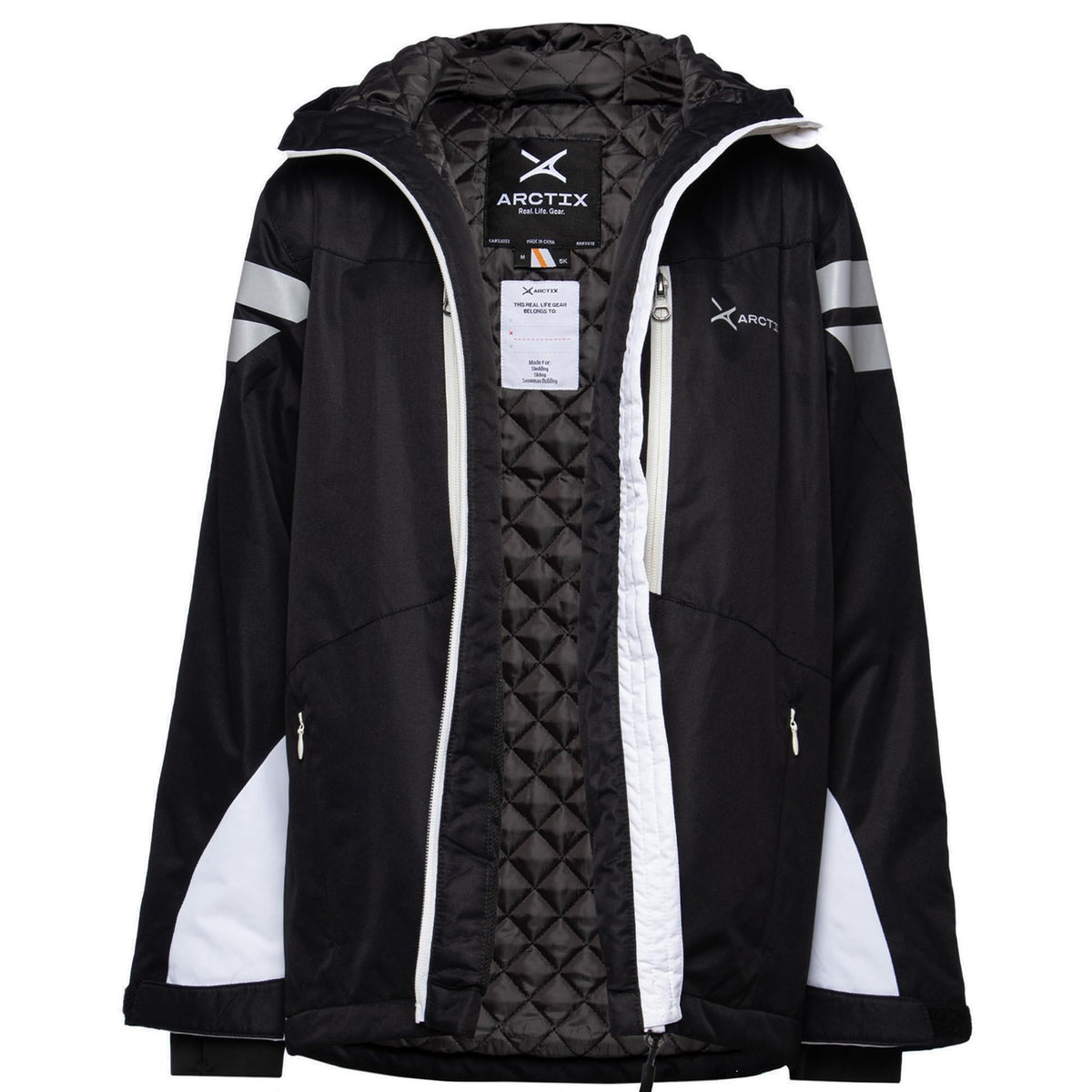 HEEDFIT Premium Quality Unisex Lab Coat, Ultra-Comfortable Poly-Cotton 40â€ Long Lab Coats with Black Sleeves XL