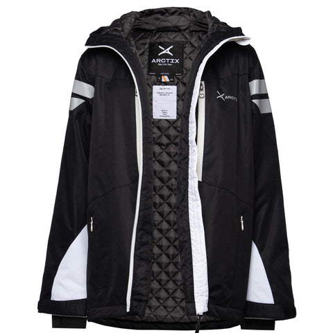 HEEDFIT Premium Quality Unisex Lab Coat, Ultra-Comfortable Poly-Cotton 40â€ Long Lab Coats with Black Sleeves XL