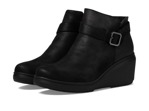 SKECHERS Women's Bobs Gala-in High Demand Ankle Boot, Black, 9